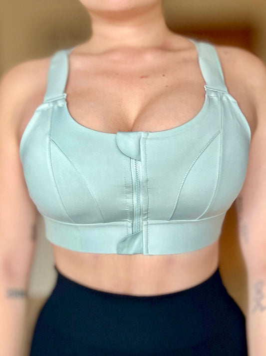 Supportive sports bra