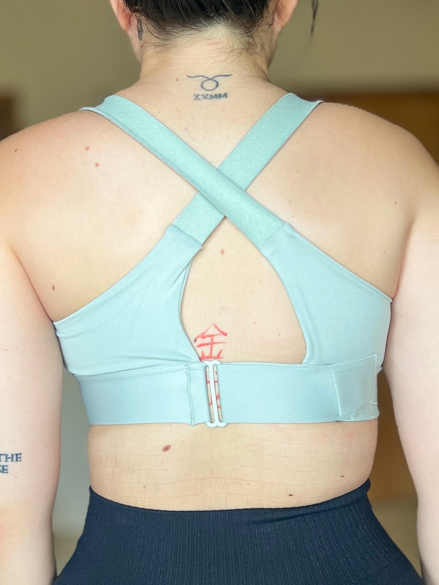 Supportive sports bra
