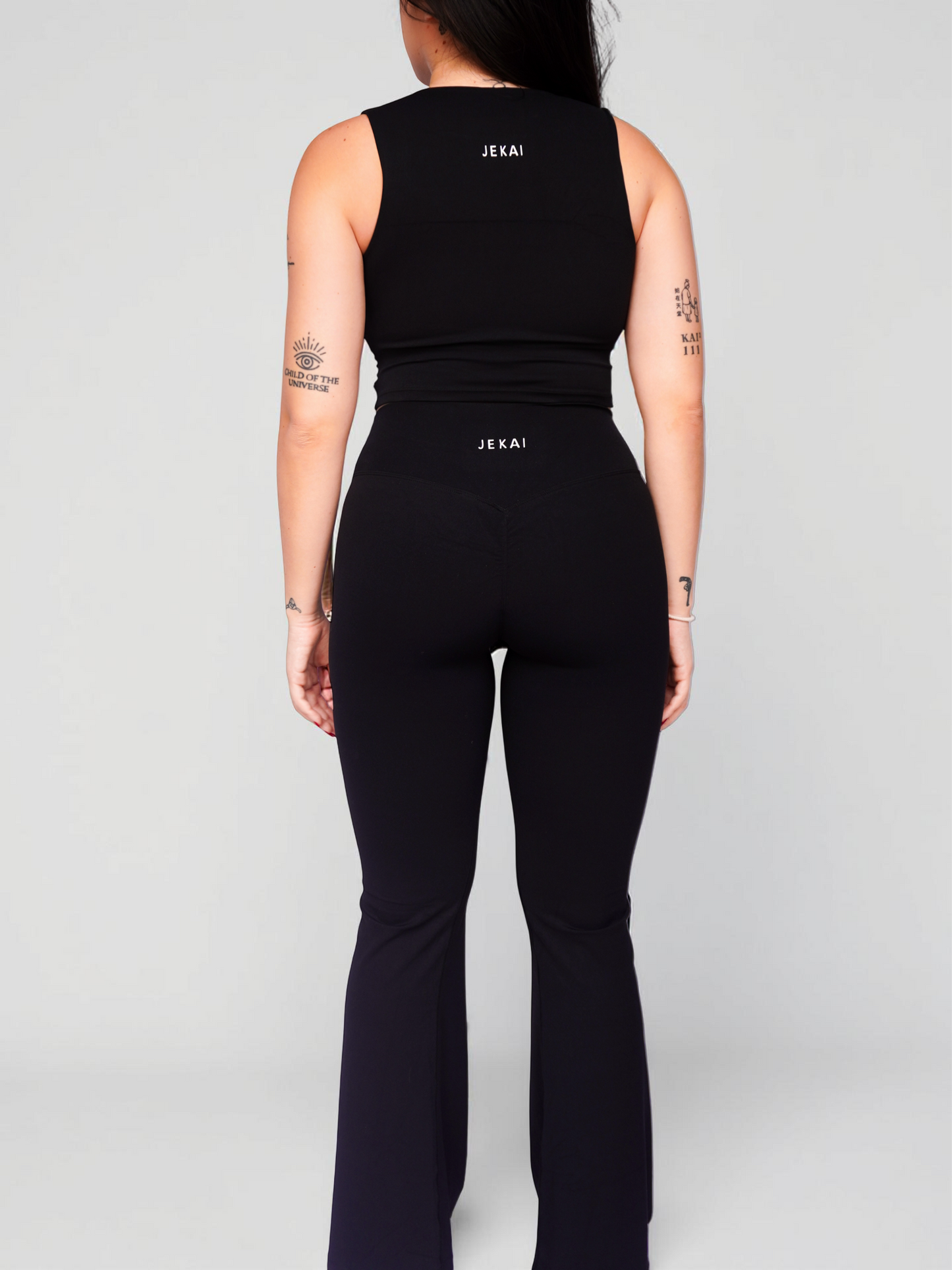 Flared pants (thick fabric)